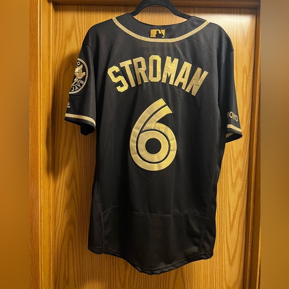 Majestic Toronto Blue Jays Marcus Stroman #6 jersey size 40 (medium) - Picture 2 of 4